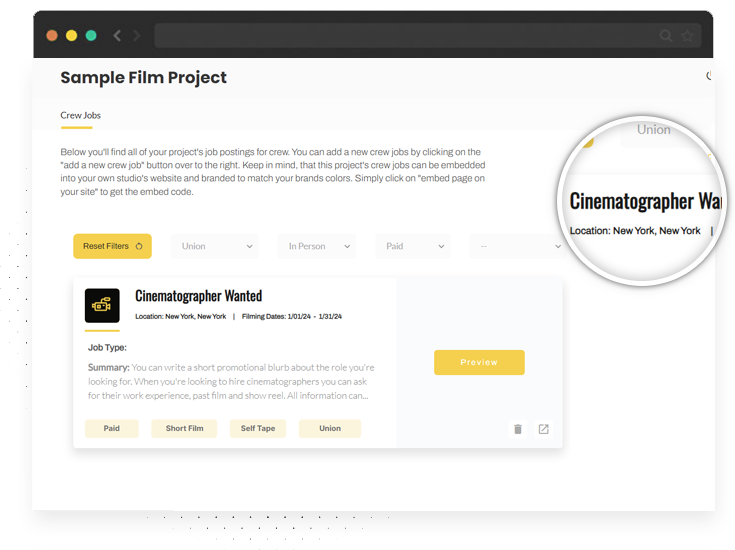 cast and crew software hire cast and crew software hire
