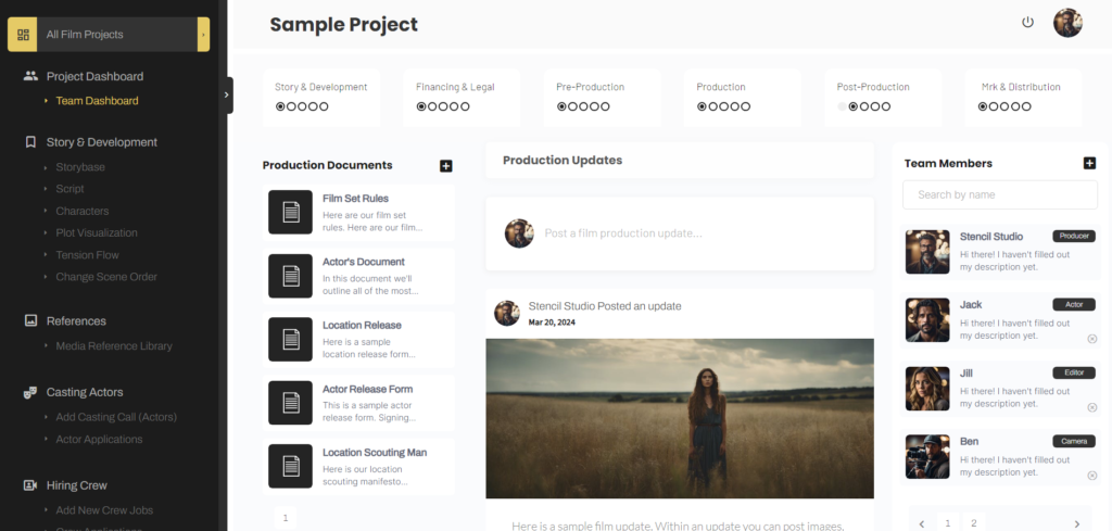 storyboard software tools