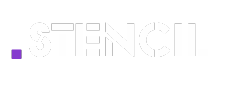 stencil logo bottom