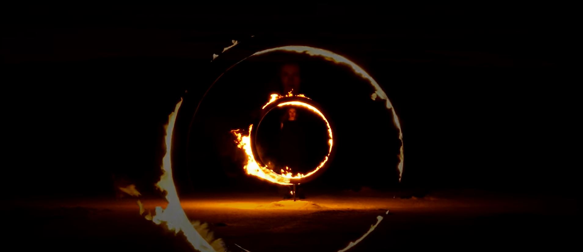 tephra horizon ring of fire night video